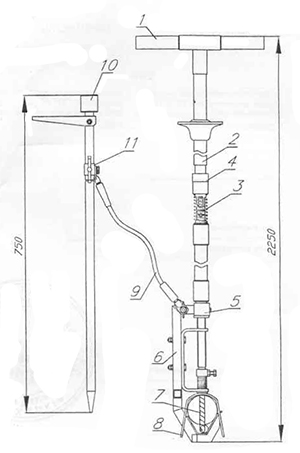Конструкция и состав приспособления ППК-35