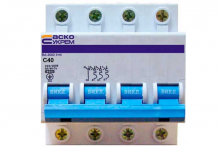Выключатель УКРЕМ ВА-2002 4р (3+N) 40А АсКо фото